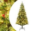 vidaXL Uppl&yacute;st Gervij&oacute;latr&eacute; me&eth; Furuk&ouml;nglum Gr&aelig;nt 120 cm PVC og PE