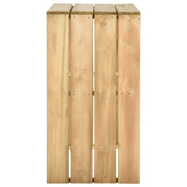 vidaXL Barbor&eth; 100x60x110 cm Gagnvarin Fura