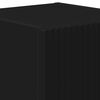 vidaXL Sj&oacute;nvarpsveggsk&aacute;pur Svartur 30 x 31 x 40 cm Samsettur vi&eth;ur