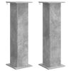 vidaXL Bl&oacute;mastandur 2 pcs Steinsteypugr&aacute;r 30,5 x 30 x 100,5 cm