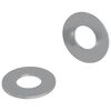 vidaXL Sk&aacute;lar 2 pcs Silfur 16 x 16 x 1,5 cm J&aacute;rn