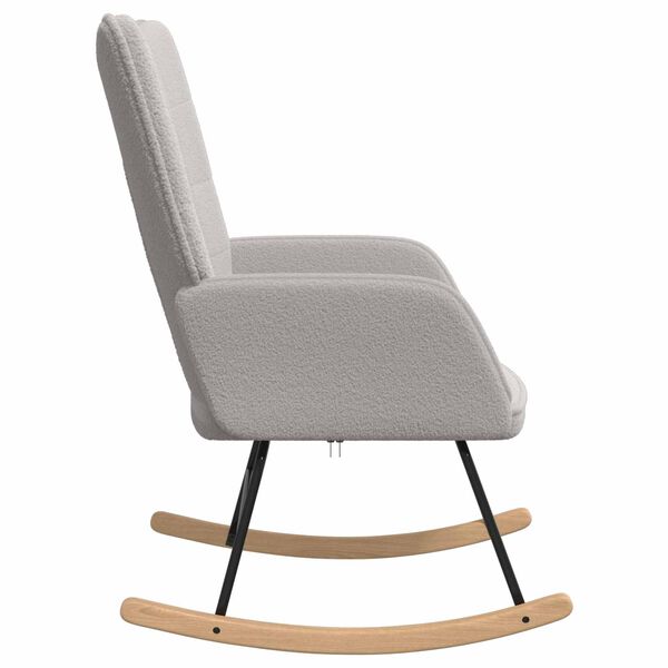 vidaXL H&aelig;gtist&oacute;ll Lj&oacute;sgr&aacute;r Sherpa efni