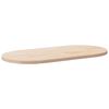 vidaXL bor&eth;plata 100x50x2,5 cm &uacute;r gegnheilu tr&eacute; &uacute;r furu, spor&ouml;skjulaga