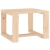 vidaXL Gar&eth;hli&eth;arbor&eth; 40x38x28,5 cm Gegnheill Furuvi&eth;ur