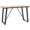 vidaXL Bor&eth;stofubor&eth; Eikarlita&eth; 120x60x75 cm MDF