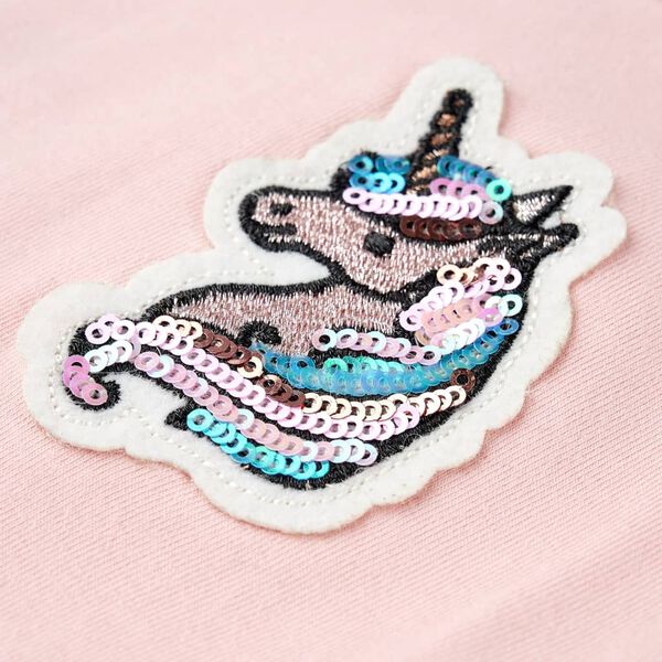 Krakkastuttermabolur Lj&oacute;sbleikur 128