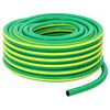 vidaXL Gar&eth;slanga 5-laga Gr&aelig;nn og gulur 1 / 2'' 10 m PVC