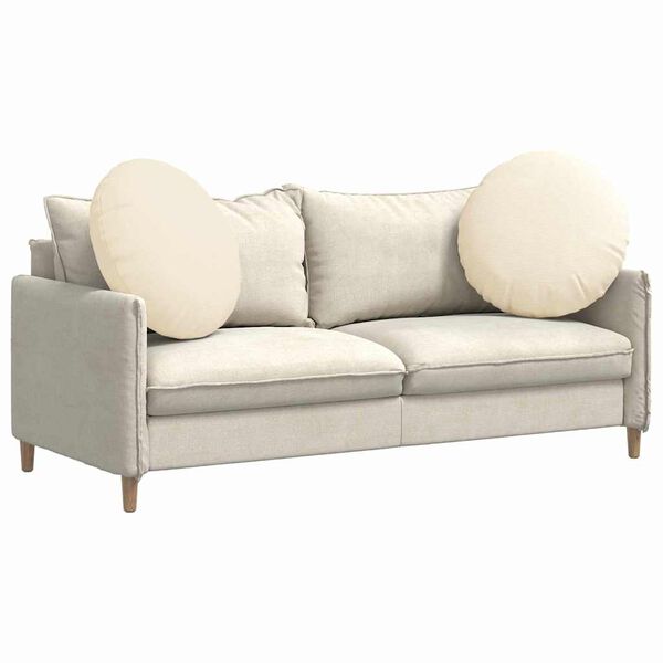 vidaXL Setjp&uacute;&eth;ar 2 pcs Rj&oacute;malitur &Oslash; 80 cm Korduroy efni