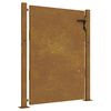 vidaXL Gar&eth;hli&eth; 100x150 cm &uacute;r corten st&aacute;li
