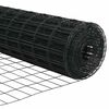vidaXL Gir&eth;ing me&eth; p&oacute;st Gr&aacute;r 0,8 x 25 m St&aacute;l og PVC