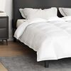 vidaXL 2-in-1 Duvet Hv&iacute;tt 200 x 220 cm Fja&eth;rir