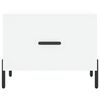 vidaXL Sófaborð 2 stk. Hvít 50x50x40 cm Samsettur Viður