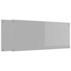 vidaXL Eldh&uacute;sbak 2 pcs Lj&oacute;sgr&aacute;r 120 x 50 cm hertu&eth; gler