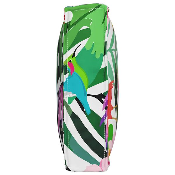 vidaXL P&uacute;&eth;i Bl&oacute;m Marglitur 80 x 40 x 12 cm Oxford efni