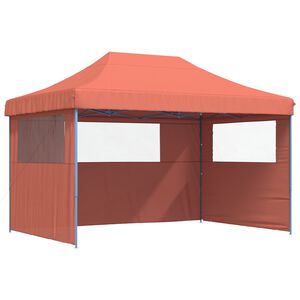 vidaXL Veislutjald terracotta 279 x 410 x 315 cm Oxford efni