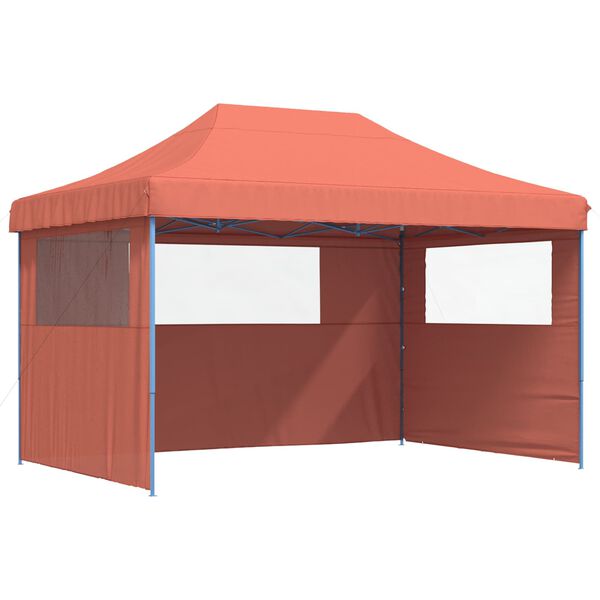 vidaXL Veislutjald terracotta 279 x 410 x 315 cm Oxford efni