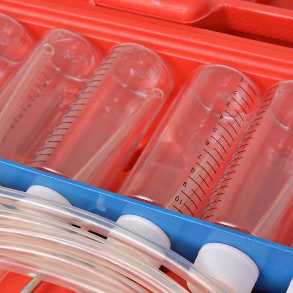 vidaXL Díselflæðismælir og millistykki fyrir Common Rail 8 strokka