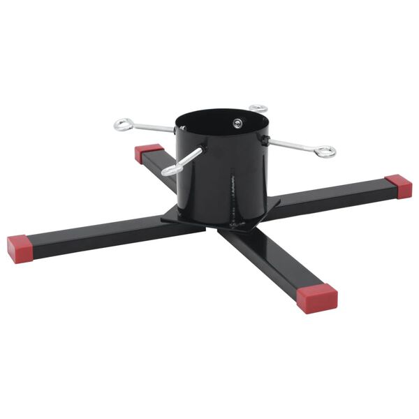 vidaXL J&oacute;latr&eacute;sf&oacute;tur Svartur 61x61x15,5 cm