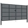 vidaXL Gar&eth;hli&eth; antras&iacute;t 400x175 cm st&aacute;l