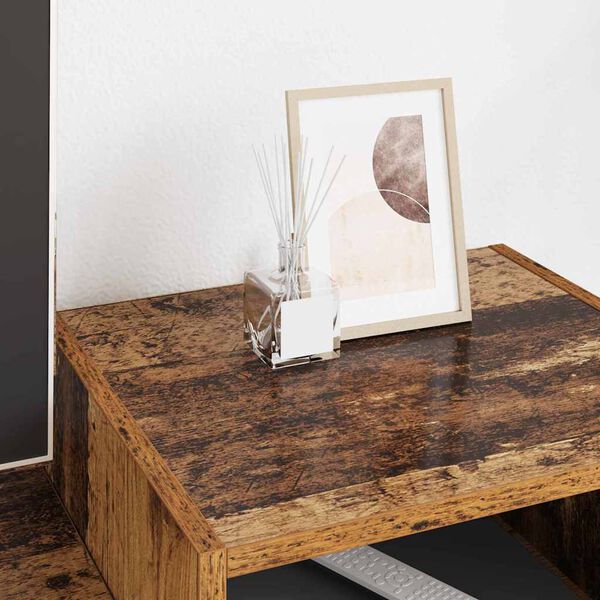 vidaXL Sj&oacute;nvarpssk&aacute;pur Gamall vi&eth;ur 160 x 35 x 55 cm Samsettur vi&eth;ur