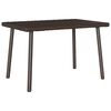 vidaXL Gar&eth;s&oacute;fabor&eth; R&eacute;tthyrnd Br&uacute;n 60x40x37 cm P&oacute;l&yacute;rattan