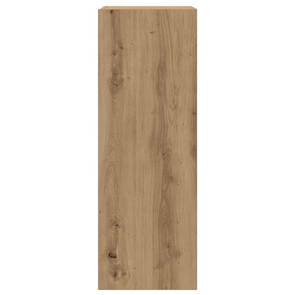 vidaXL 2ja sjónvarpsskápasett Artisan Oak 30,5x30x90 cm Hannaður viður