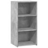 vidaXL Skenkur Steypugr&aacute;r 45x41x93 cm Samsettur Vi&eth;ur