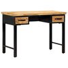 247758 vidaXL Writing Table 110x50x76 cm Solid Mango Wood