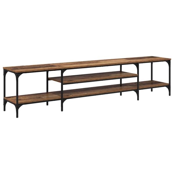 vidaXL Sj&oacute;nvarpssk&aacute;pur Gamall vi&eth;ur 201 x 35 x 45 cm