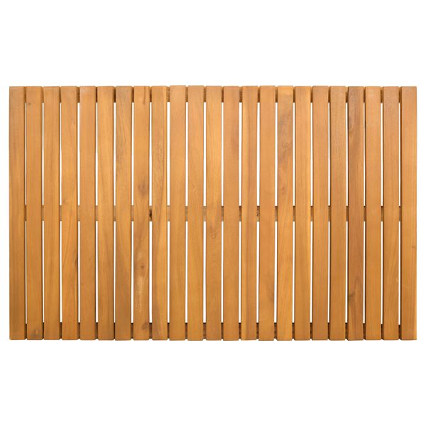 vidaXL Ba&eth;motta Einlita Br&uacute;nn 80 x 50 cm Vi&eth;ur