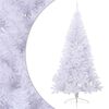 vidaXL H&aacute;lft Gervij&oacute;latr&eacute; me&eth; Standi Hv&iacute;tt 240 cm PVC