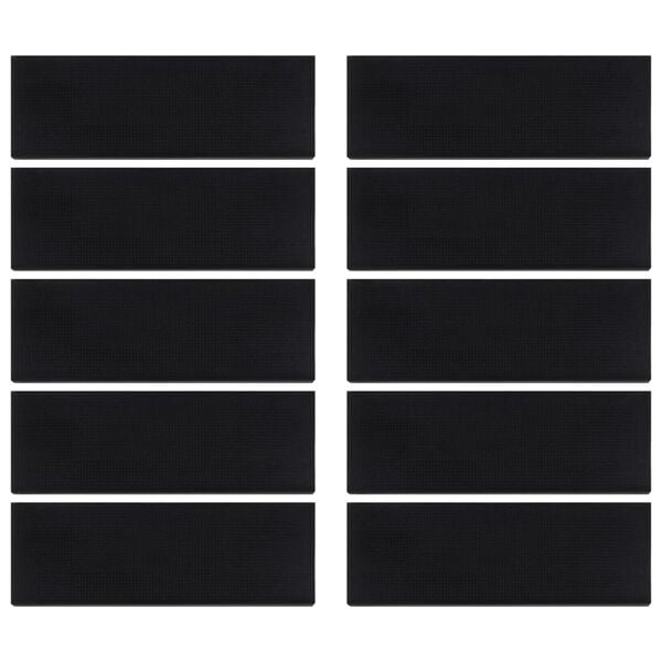 vidaXL &THORN;repamottur &iacute; Stiga 10 stk. 25x75 cm G&uacute;mm&iacute;