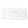 vidaXL Koddar 2 stk. 60x40x14 cm Minnissvampur