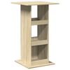 vidaXL Barbor&eth; me&eth; Geymslu Sonoma Eik 60x60x102 cm Samsettur Vi&eth;ur
