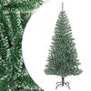 vidaXL Gervij&oacute;latr&eacute; me&eth; Snj&oacute;flygsum Gr&aelig;nt 240 cm