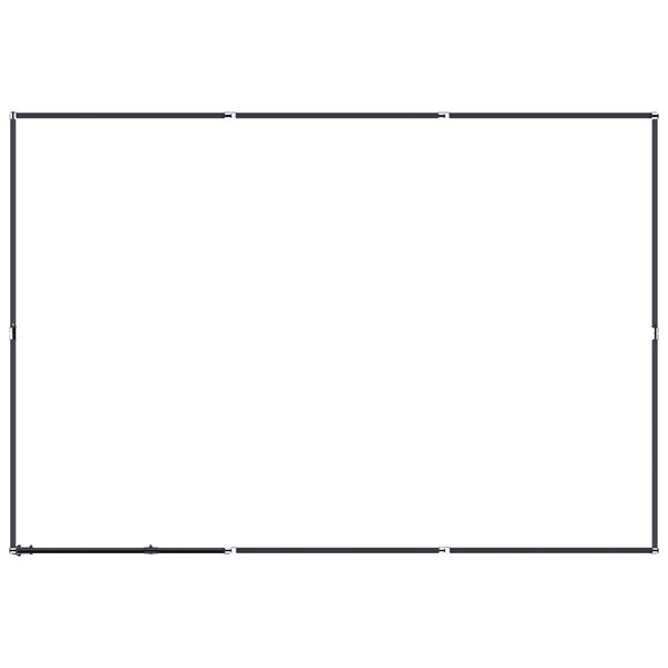 vidaXL &Uacute;tihundabyrgi St&aacute;l 5,53 m&sup2;