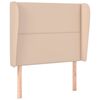 vidaXL H&ouml;f&eth;agafl me&eth; Eyrum 83x23x118/128 cm Kaffibr&uacute;nn Gervile&eth;ur