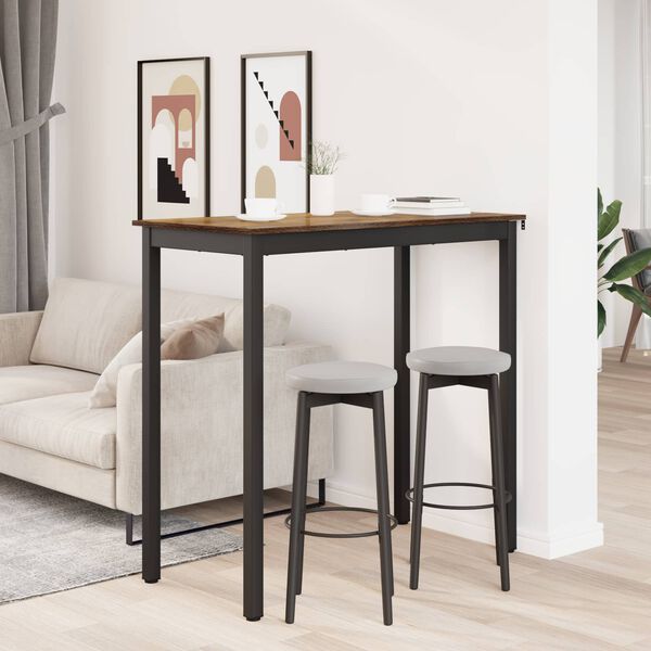 vidaXL Bor&eth;stofubor&eth; Samsettur vi&eth;ur