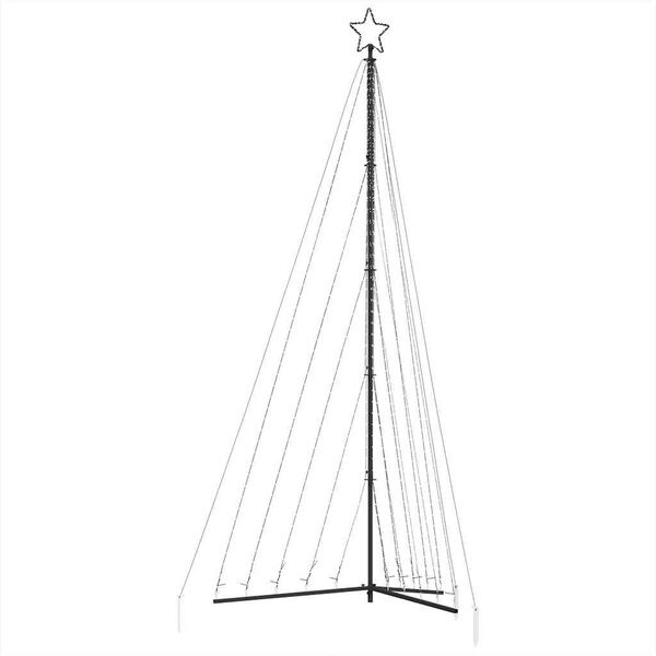 vidaXL LED J&oacute;latr&eacute; 570 LED Bl&aacute; 399 cm