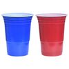 vidaXL Samfellanlegt Beer Pong Bor&eth; me&eth; Gl&ouml;sum og K&uacute;lum 240 cm