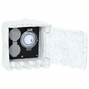 vidaXL Gervisteinn Gar&eth;innstunga me&eth; T&iacute;mastilli