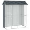vidaXL Fuglafeiti Antras&iacute;t 215 x 110 x 247 cm Galvaniserad st&aacute;l