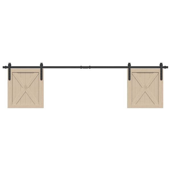 vidaXL Rennisk&aacute;pahur&eth;asett 200 cm Kolefnisst&aacute;l