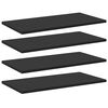 805237 vidaXL Bookshelf Boards 8 pcs Black 60x30x1,5 cm Chipboard