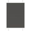 vidaXL Pl&iacute;stjalda Svart 95x100 cm Efni Breidd 94,4 cm Polyester