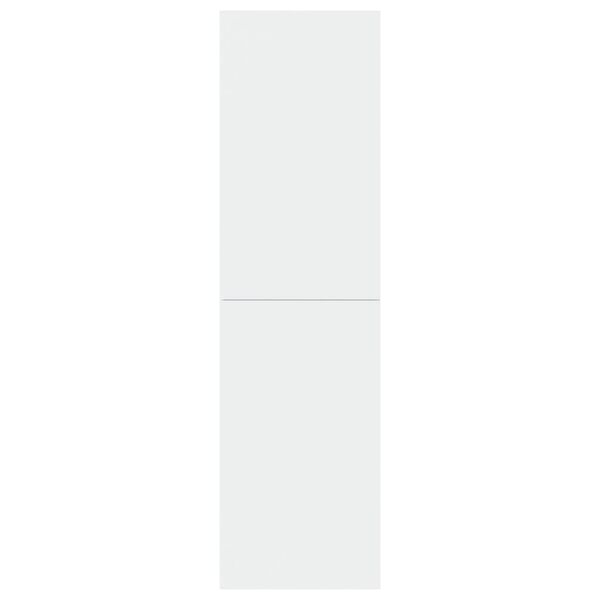 vidaXL Sj&oacute;nvarpssk&aacute;par 2 stk. Hv&iacute;t 30,5x30x110 cm Samsettur Vi&eth;ur