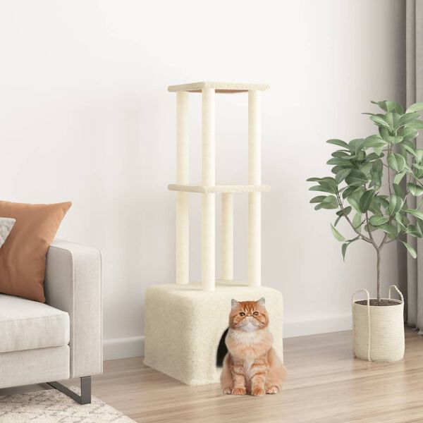 vidaXL Kattatr&eacute; me&eth; S&iacute;salkl&oacute;rustaurum Rj&oacute;mahv&iacute;tt 133,5 cm