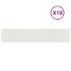 vidaXL t&uacute;nkantar 10 stk Hv&iacute;tt 20x103 cm Kaldvalsa&eth; st&aacute;l