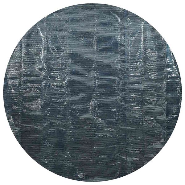 vidaXL Flj&oacute;tandi PE S&oacute;larfilma f. Sundlaug 210cm Sv&ouml;rt/Bl&aacute;