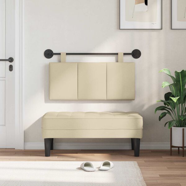 vidaXL Hengisk&aacute;li Vegghengt Randir Rj&oacute;malitur 100 x 55 x 5 cm d&uacute;kur